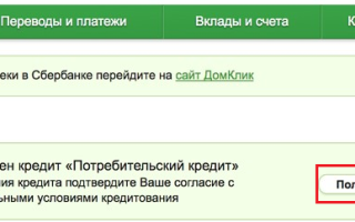 Можно ли получить кредит в сбербанке онлайн