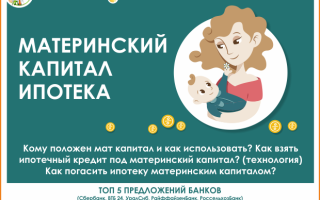 Можно ли взять ипотеку под материнский капитал