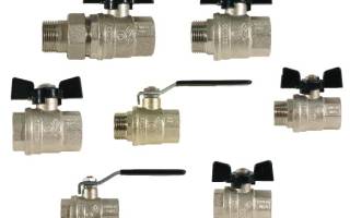 Можно ли ставить газовый кран на воду