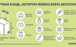 Можно ли взять рюкзак в самолет