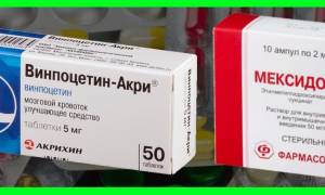 Можно ли принимать мексидол и винпоцетин одновременно