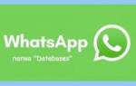 Папка databases whatsapp можно ли удалить